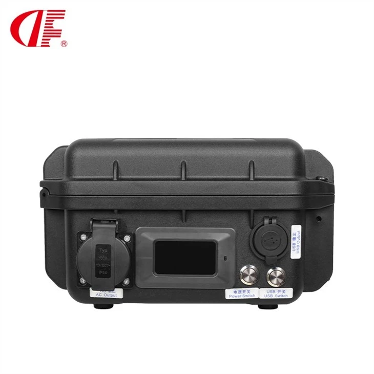 AC220V 110V Portable UPS Solar LiFePO4 Battery Emergency Power Supply