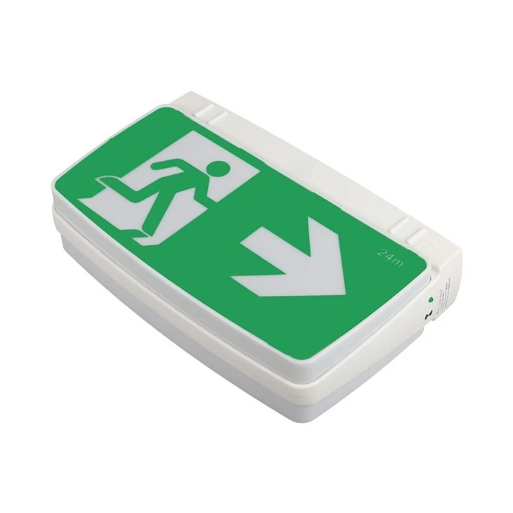 AUEXLED-02 SAA Approved LED Emergency Exit Sign Light Green Running Man Right high quality